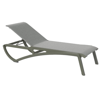 Sunset sunlounger "Green Edition"